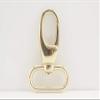 3dancraftit Push Gate Swivel Snap Hooks Lanyards Clasp Clips Lobster Clasps Hook zinc alloying 1.25 inch / 32mm (Eye Size) 6 Pieces Gold AC27 view 1
