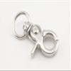 3dancraftit Lobster Claw Bolt Swivel Snap Hooks Clasp Lanyards Trigger Hook zinc alloying 1/2 inch / 13mm (Eye Size) 8 Pieces Nickel J32 view 3