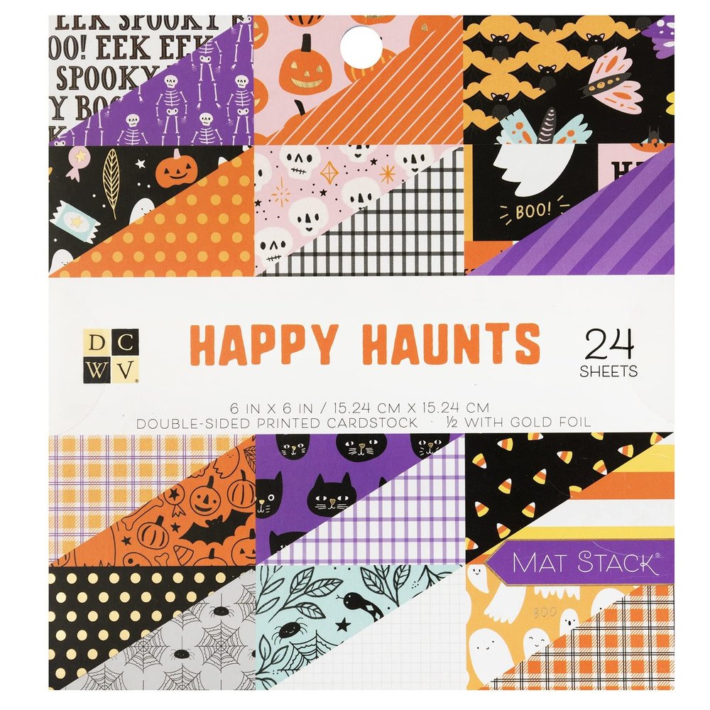 Paper Stack 6X6 HPY Haunts