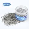 1,000 Pack Mini Safety Pins 0.75 inch (19mm), Small Safety Pins for Clothes, Tiny Safety Pin view 4