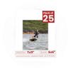 Poster Palooza Pack of 25 Acid Free 7x9 Mats Bevel Cut for 5x6 Photos - Textured White Precut Matboards With Backing Boards and Clear Photo Mat Bags For Pictures, Photos, Framing - 4-ply Thickness view 1