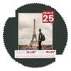 Pack of 25 Acid Free 22x28 Mats Bevel Cut for 19x25 Photos - Textured Black Precut Matboards With Backing Boards and Clear Photo Mat Bags For Pictures, Photos, Framing - 4-ply Thickness view 1