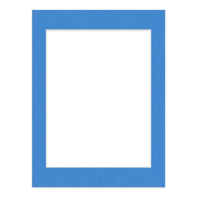 Poster Palooza 12x16 Mat Bevel Cut for 10x13 Photos - Acid Free Bay Blue Precut Matboard - For Pictures, Photos, Framing - 4-ply Thickness