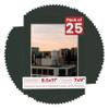 Poster Palooza Pack of 25 Acid Free 8.5x11 Mats Bevel Cut for 7x9 Photos - Textured Black Precut Matboards With Backing Boards and Clear Photo Mat Bags For Pictures, Photos, Framing - 4-ply Thickness view 1