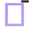 Poster Palooza 28x34 Mat Bevel Cut for 26x32 Photos - Acid Free Light Purple Precut Matboard - For Pictures, Photos, Framing - 4-ply Thickness view 2