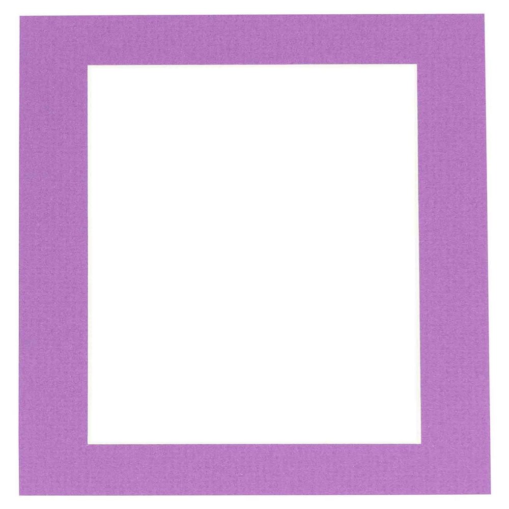 16x22 Mat Bevel Cut for 12x20 Photos - Acid Free Dark Purple Precut Matboard With Backing Board and Crystal Clear, Self Seal Photo Mat Bag - For Pictures, Photos, Framing - 4-ply Thickness