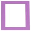 16x22 Mat Bevel Cut for 12x20 Photos - Acid Free Dark Purple Precut Matboard With Backing Board and Crystal Clear, Self Seal Photo Mat Bag - For Pictures, Photos, Framing - 4-ply Thickness view 1