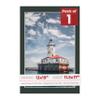 Poster Palooza 13x19 Mat Bevel Cut for 11.5x17 Photos - Acid Free Black Precut Matboard - for Pictures, Photos, Framing - 4-ply Thickness view 1