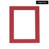 Poster Palooza 24x36 Mat Bevel Cut for 22x30 Photos - Acid Free Deep Red Precut Matboard - For Pictures, Photos, Framing - 4-ply Thickness view 2
