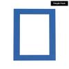 Poster Palooza 12x18 Mat Bevel Cut for 11x17 Photos - Acid Free Royal Blue Precut Matboard - For Pictures, Photos, Framing - 4-ply Thickness view 2