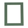 Poster Palooza Pack of TEN 8.5x11 Mats Bevel Cut for 6x9 Photos - Acid Free Hunter Green Precut Matboards For Pictures, Photos, Framing - 4-ply Thickness view 4