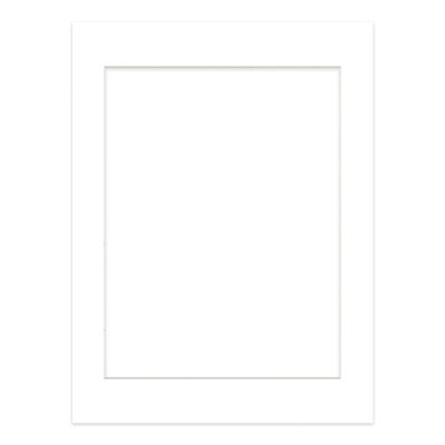 Poster Palooza 12x16 Mat Bevel Cut for 10x13 Photos - Acid Free Textured White Precut Matboard - for Pictures, Photos, Framing - 4-ply Thickness