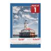 Poster Palooza 13x19 Mat Bevel Cut for 11.5x17 Photos - Acid Free Royal Blue Precut Matboard - for Pictures, Photos, Framing - 4-ply Thickness view 1