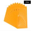 Poster Palooza Pack of 25 Acid Free 8x11 Mats Bevel Cut for 6x9 Photos - Orange Precut Matboards With Backing Boards and Clear Photo Mat Bags For Pictures, Photos, Framing - 4-ply Thickness view 2