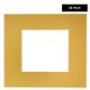 Poster Palooza Pack of 25 Acid Free 27x36 Mats Bevel Cut for 24x32 Photos - Metallic Gold Precut Matboards With Backing Boards and Clear Photo Mat Bags For Pictures, Photos, Framing - 4-ply Thickness view 2