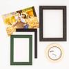 8.5x11 Mat Bevel Cut for 6x9 Photos - Acid Free Hunter Green Precut Matboard With Backing Board and Crystal Clear, Self Seal Photo Mat Bag - For Pictures, Photos, Framing - 4-ply Thickness view 4