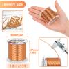 Anezus 16 Gauge Jewelry Wire, 11 Yards Craft Wire Tarnish Resistant Copper Wire for Jewelry Making, Wire Wrapping and Crafting(Copper) view 2