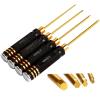 HTLNUZD Titanium Hex Nut Drivers Screw driver 1.5/2.0/2.5/3.0mm for RC Quadcopter Boat Car Key Driver Repair Tools Kit Set view 1