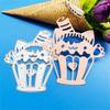 Cat Ice Cream Metal Die Cuts, Cutting Dies for Card Making Clearance, Embossing Dies for Scrapbooking, DIY Album Paper Cards Decoration view 3