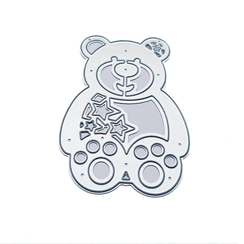 Bear Metal Die Cuts, Cutting Dies for Card Making Clearance, Embossing Dies for Scrapbooking, DIY Album Paper Cards Decoration