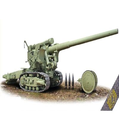 ACE 72560-1/35 Br-2 Soviet 152mm Howitzer (WWII), Scale Plastic Model kit