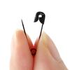 1000PCS Safety Pins, 0.75In/19mm Small Fastening Pins, Rust Resistant Nickel Plated Steel Set for Crafting, Sewing, Jewelry Making Fabric, Rimming Fastening Clip Button for Garment Hang Tag (Black) view 4
