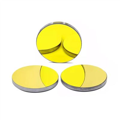 CO2 Laser Cutter Focus Focal Lens 3Pcs Co2 Laser Si Reflective Mirrors Laser Engraver Dia. 19.05mm 20mm 25mm 30mm 38.1 mm for Laser Cutting Machine (Color : 6pcs, Diameter : 25mm)
