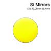 CO2 Laser Cutter Focus Focal Lens 3Pcs Co2 Laser Si Reflective Mirrors Laser Engraver Dia. 19.05mm 20mm 25mm 30mm 38.1 mm for Laser Cutting Machine (Color : 6pcs, Diameter : 25mm) view 4