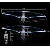TOMYEUS Glasses Stand Glasses Display Stand Set Creative Rotary Sunglasses Organizer Glasses Standing Window Display Sunglasses Storage Glasses Holder (Color : Silver) view 2