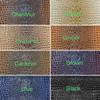 54" Wide Shiny Swamp Crocodile Embossed Faux Leather Vinyl | Furniture Automotive Upholstery Fashion Accessories | Sold by The Yard (RED FIRE) view 3