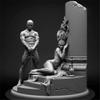 1/24 Resin Figure Soldier Model Ancient Banshees and Samurai Resin Miniatures Kit (Unassembled and Unpainted) //Ti-843 view 2