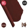 ELW Chap Splits Suede Leather 4-5 oz (1.6-2mm) - Pre-Cut Mahogany 14-16 SQ FT | USA Made AB Grade Full Grain Leather Sheet, Soft Leather Hide for DIY, Craft, Car Upholstery, Garments, Furniture view 2