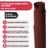 ELW Chap Splits Suede Leather 4-5 oz (1.6-2mm) - Pre-Cut Mahogany 14-16 SQ FT | USA Made AB Grade Full Grain Leather Sheet, Soft Leather Hide for DIY, Craft, Car Upholstery, Garments, Furniture view 3