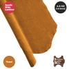 ELW Chap Splits Suede Leather 4-5 oz (1.6-2mm) - Pre-Cut Toast 12-14 SQ FT | USA Made AB Grade Full Grain Leather Sheet, Soft Leather Hide for DIY, Craft, Car Upholstery, Garments, Furniture view 2