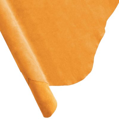 ELW Chap Splits Suede Leather 4-5 oz (1.6-2mm) - Pre-Cut Golden 12-14 SQ FT | USA Made AB Grade Full Grain Leather Sheet, Soft Leather Hide for DIY, Craft, Car Upholstery, Garments, Furniture