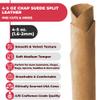 ELW Chap Splits Suede Leather 4-5 oz (1.6-2mm) - Pre-Cut Taupe 12-14 SQ FT | USA Made AB Grade Full Grain Leather Sheet, Soft Leather Hide for DIY, Craft, Car Upholstery, Garments, Furniture view 3