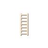 Unfinished Wood Ladder Shape Fireman Craft up to 46" DIY 12" / 1/8" view 1