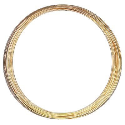 24 Gauge, Square, Half Hard, 14/20 Yellow Gold-Filled Wire - 10 FT - for Jewelry Art from WIZART