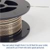 24 Gauge, Square, Half Hard, 14/20 Yellow Gold-Filled Wire - 10 FT - for Jewelry Art from WIZART view 3