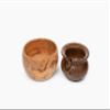 mindfulknits Premium Mango Wood Yarn Bowl with Holes - Knitting and Crochet Supplies for Relaxation & Stress Relief view 3