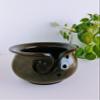 mindfulknits Premium Mango Wood Yarn Bowl with Holes - Knitting and Crochet Supplies for Relaxation & Stress Relief view 4