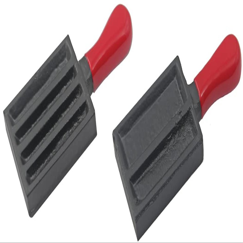 5" 6-in-1 Cast Iron Mold Metal Melting Casting Refining Scrap Jewelry Making