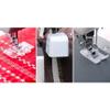 SINGER Heavy-Duty Crafting Presser Feet Kit | Includes Side Cutter, Parallel Sewing & Non-Stick Presser Feet | Ideal for Trimming, Hemming & Decorative Stitching view 2