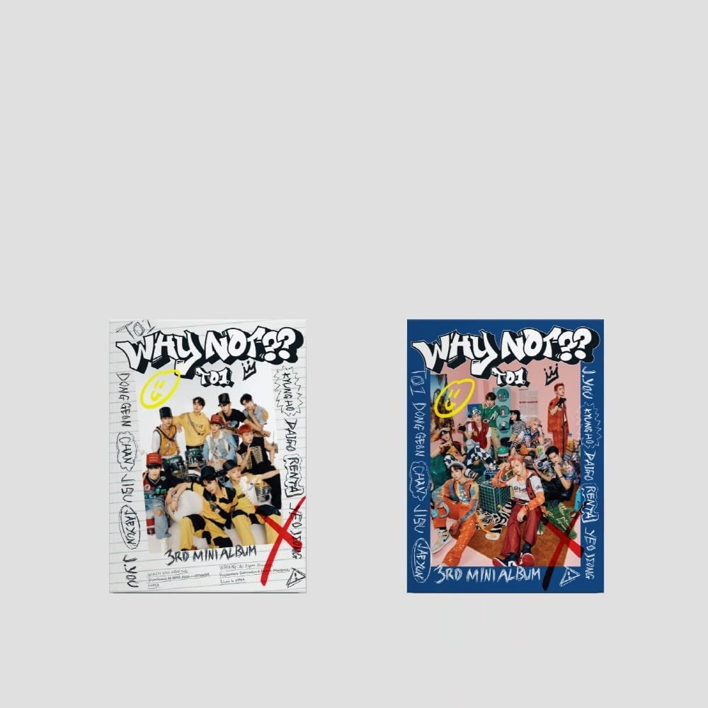 Dreamus, TO1 - WHY NOT 3rd Mini Album+Folded Poster (PLAY+GROUND ver. SET) (CMAC11760)