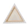 2 Pack Artist Blank Canvas, 40cm Stretched Canvas Frames Panel Board, Triangle Art Board for Acrylic Oil Painting view 3