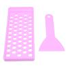 SOLUSTRE Lip Balm Mold Kit 50 Holes Filling Tray with Spatula 5G Lipstick Tube Mold for Diy Lip Balm and Gloss Making view 1