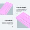 SOLUSTRE Lip Balm Mold Kit 50 Holes Filling Tray with Spatula 5G Lipstick Tube Mold for Diy Lip Balm and Gloss Making view 4