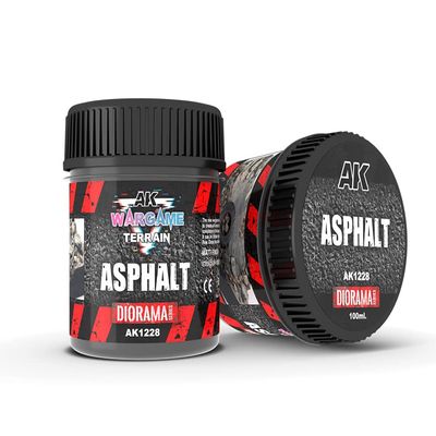 AK WARGAME TERRAINS AK1228 Asphalt (100ml)