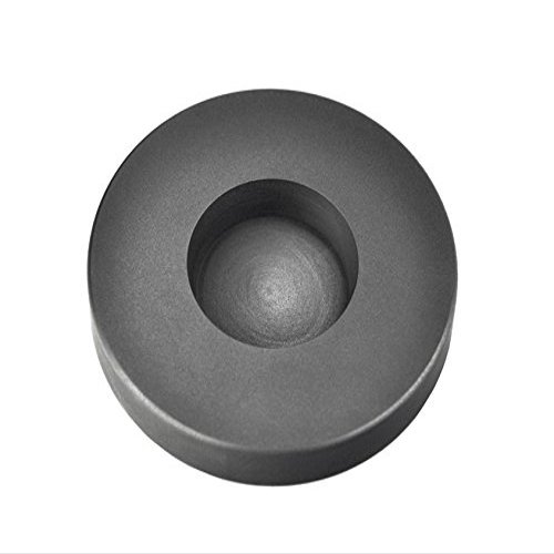 4 Troy Ounce Silver Round Coin Graphite Ingot Mold Metal Melting Casting Refining Scrap Jewelry Making