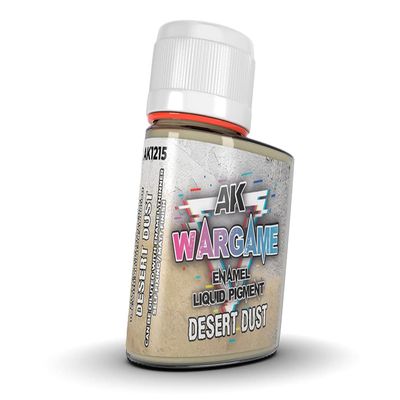 AK WARGAME Liquid PIGMENTS AK1215 Desrt Dust (35ml)